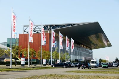 Messehalle Karlsruhe von außen