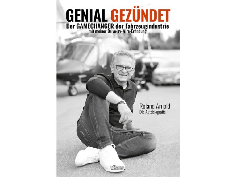 Cover des Buchs "Genial gezündet" von Roland Arnold