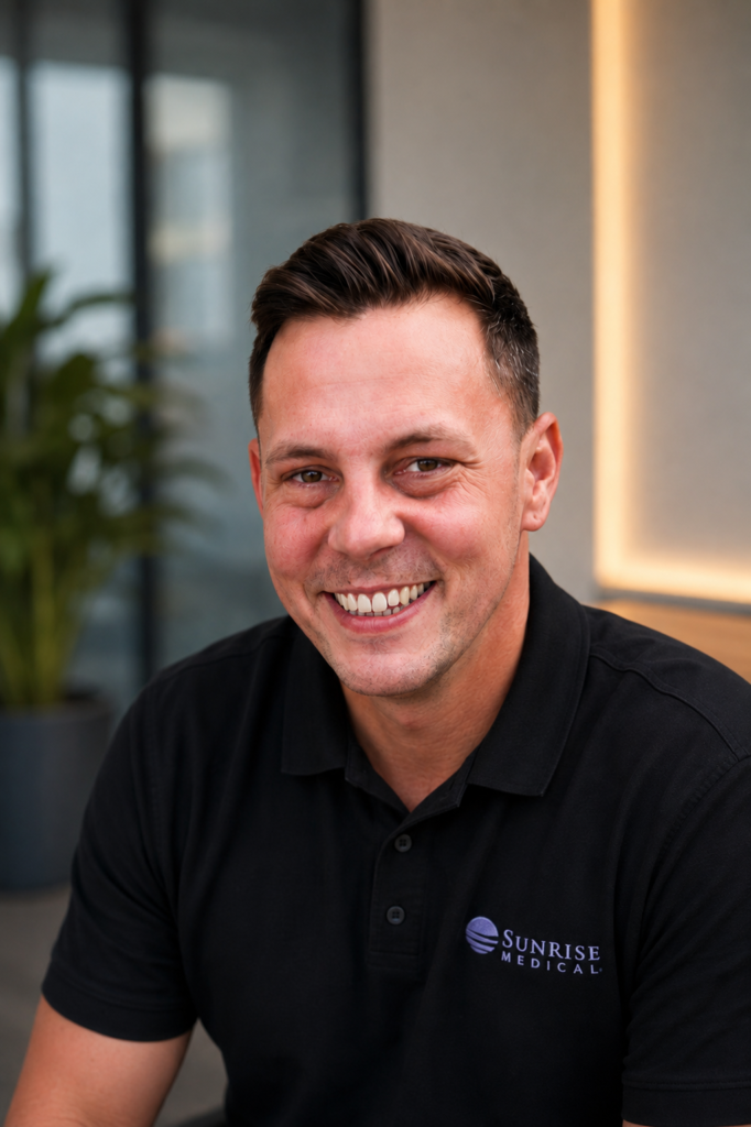 Kai Staudt von Sunrise Medical