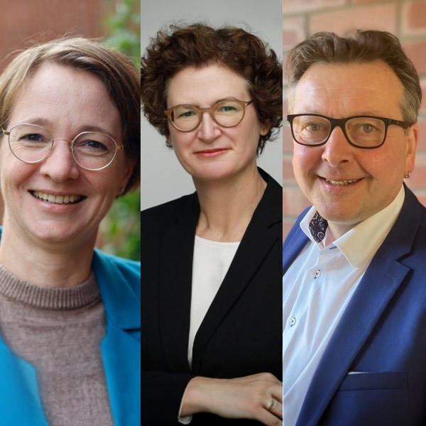 Nora Hansel, Thomas Wicher, Pia Maria Holl von der Bundesagentur für Arbeit als Speaker auf der Rehacare 2026